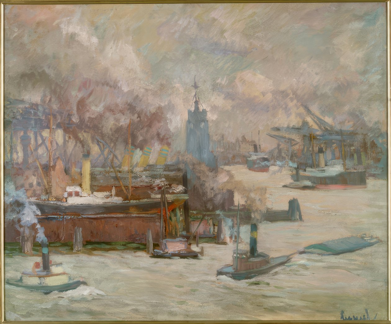 Suuri telakka tekijältä Edward Cucuel
