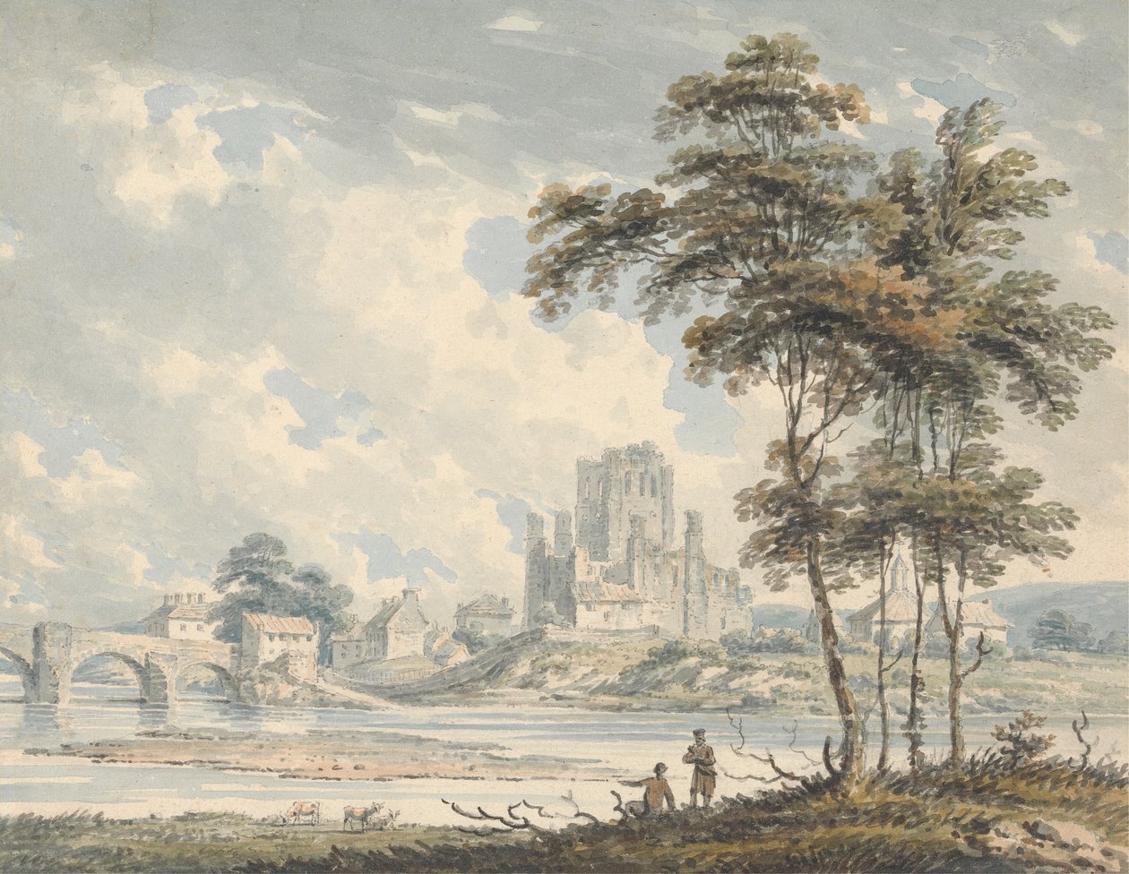 Kelso Abbey, Roxburghshire tekijältä Edward Dayes