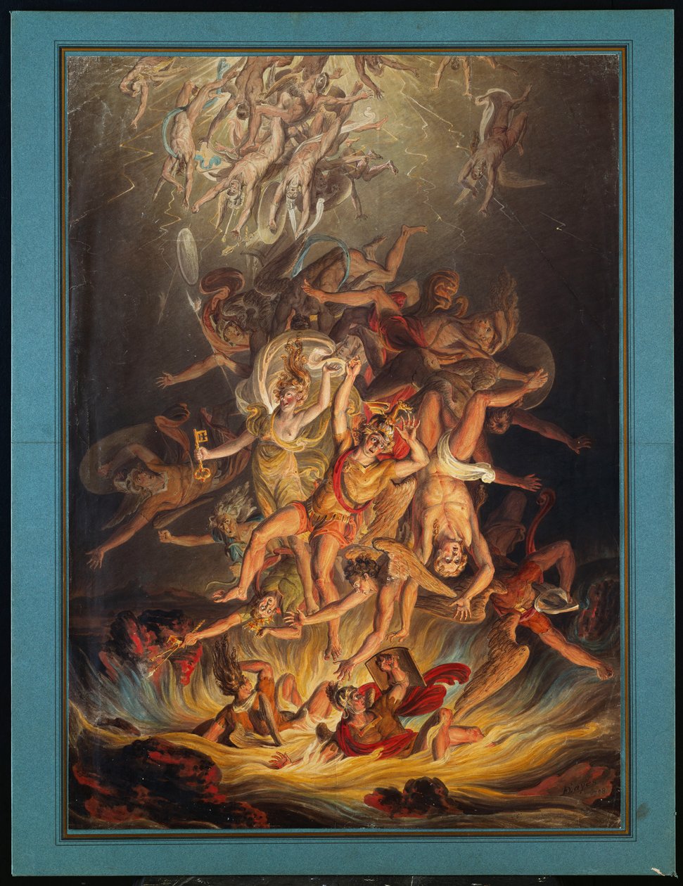 Angels Fall, 1798 tekijältä Edward Dayes