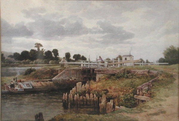 Näkymä Thamesille tekijältä Edward Duncan
