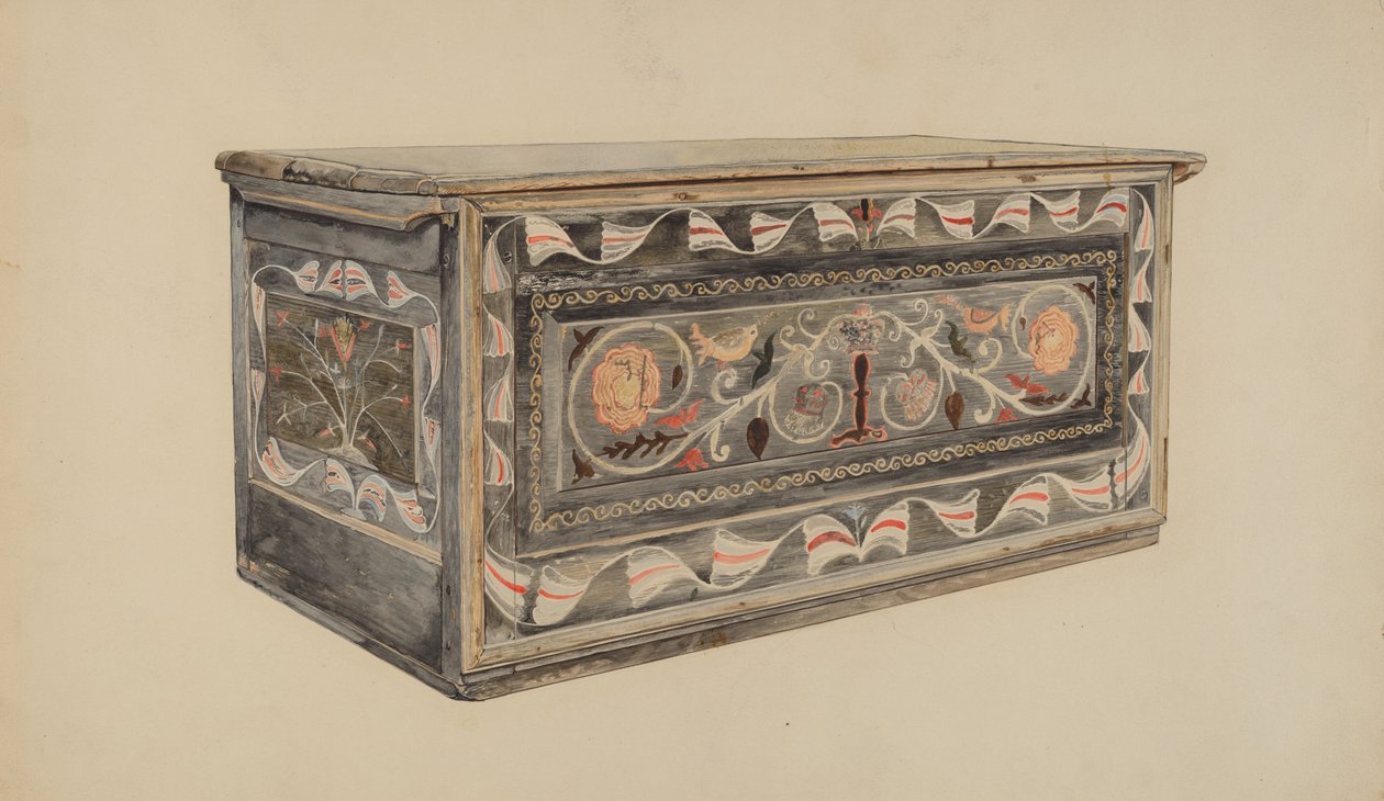 Maalattu Guilford Chest tekijältä Edward F. Engel