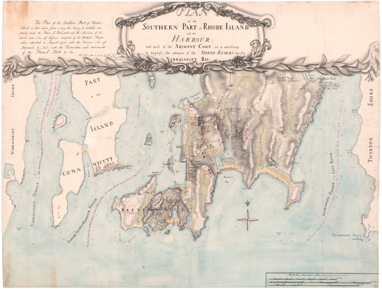 Fage: Etelä-Rhode Islandin suunnitelma tekijältä Edward Fage