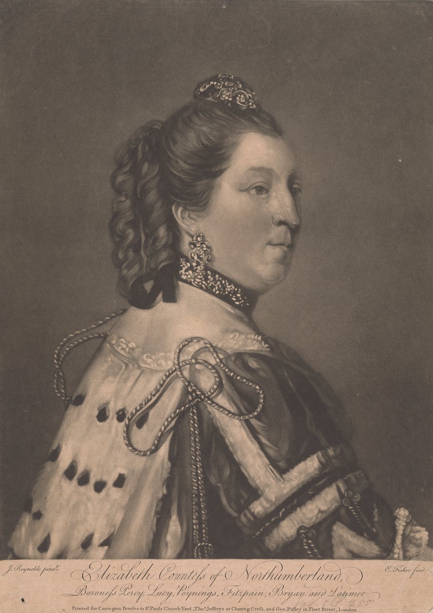 Elizabeth, Northumberlandin kreivitär tekijältä Edward Fisher