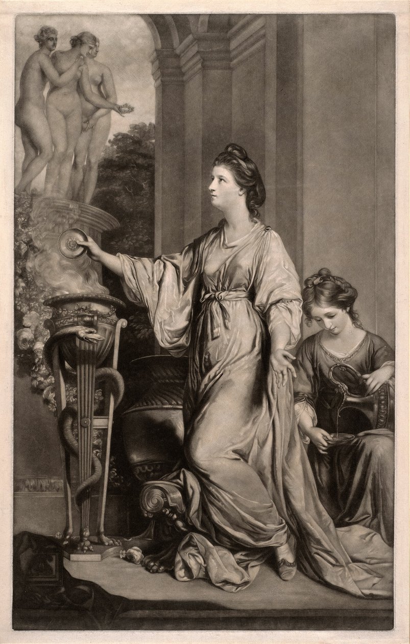 Lady Sarah Bunbury tekijältä Edward Fisher