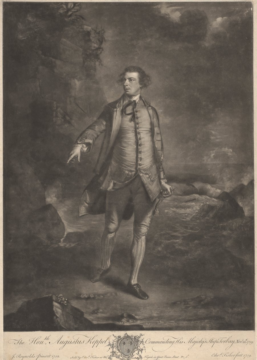 Arvoisa Augustus Keppel tekijältä Edward Fisher