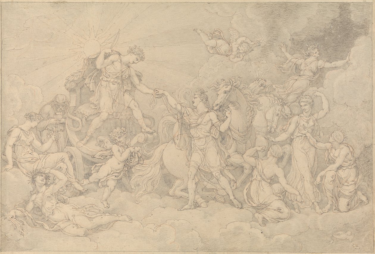 Apollo ja Phaeton tekijältä Edward Francis Burney