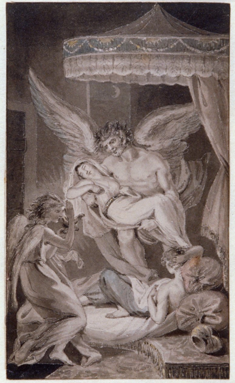 "Genius Bearing the Soul Aloft", c1780-1848 tekijältä Edward Francis Burney