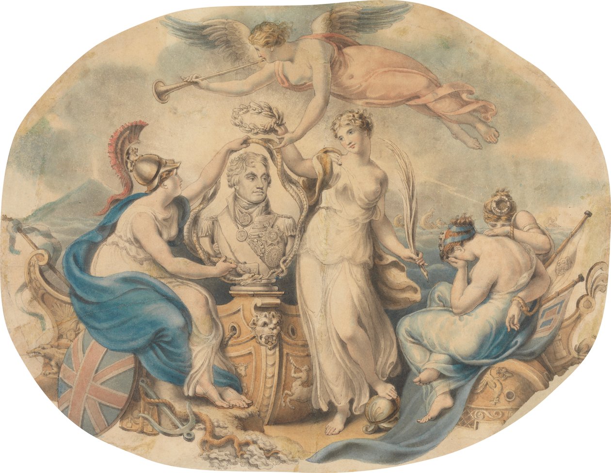 Kunnioitus Nelsonille tekijältä Edward Francis Burney