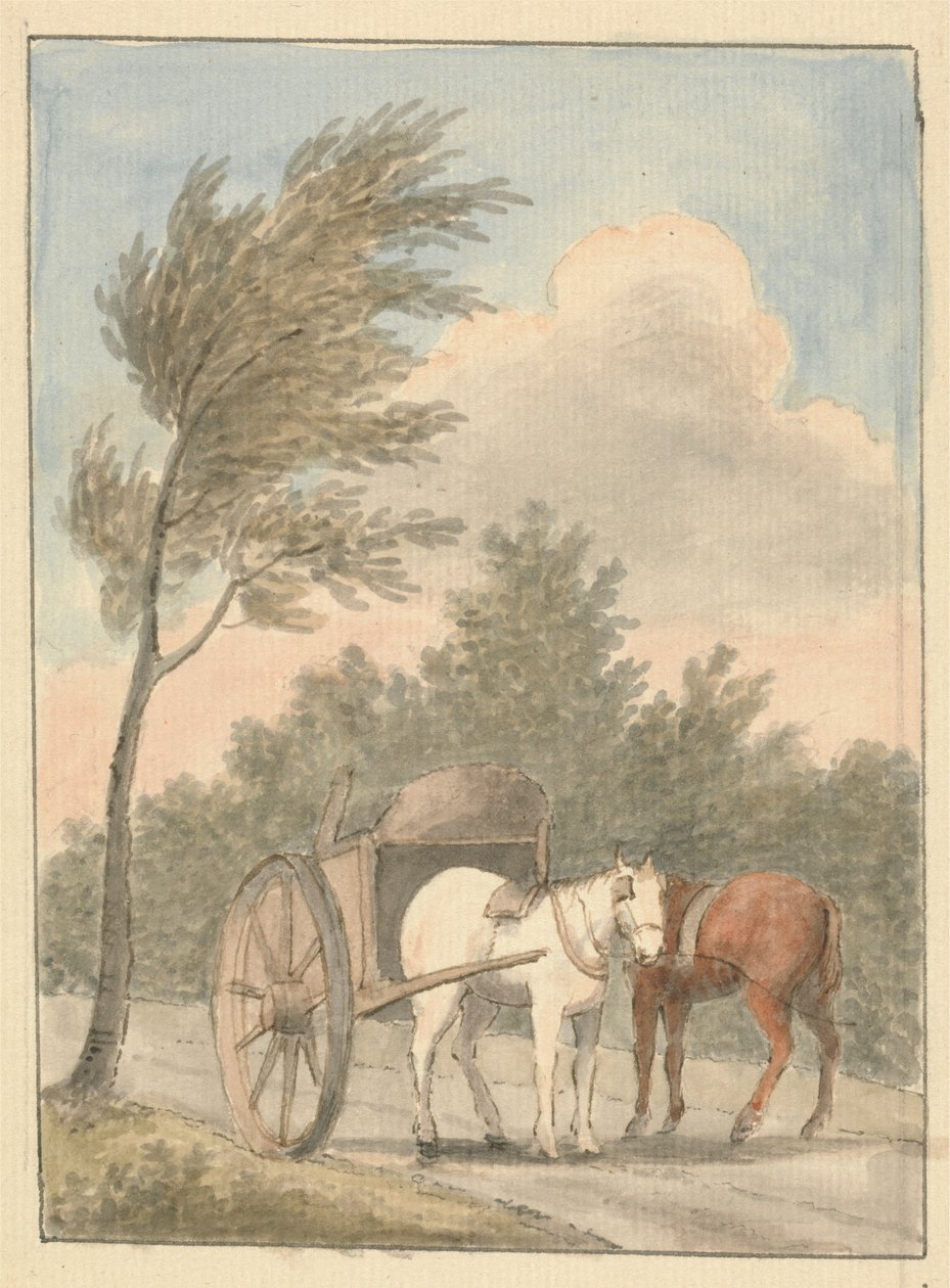 Hevoskärryt tekijältä Edward Francis Burney