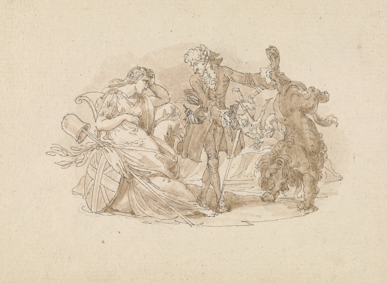 Cena teatral finlandesa tekijältä Edward Francis Burney