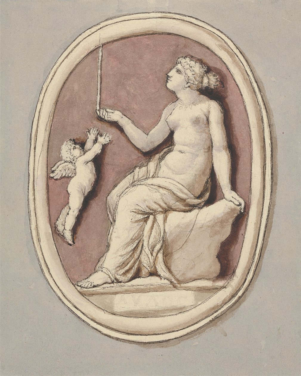 Venus ja Cupid tekijältä Edward Francis Burney