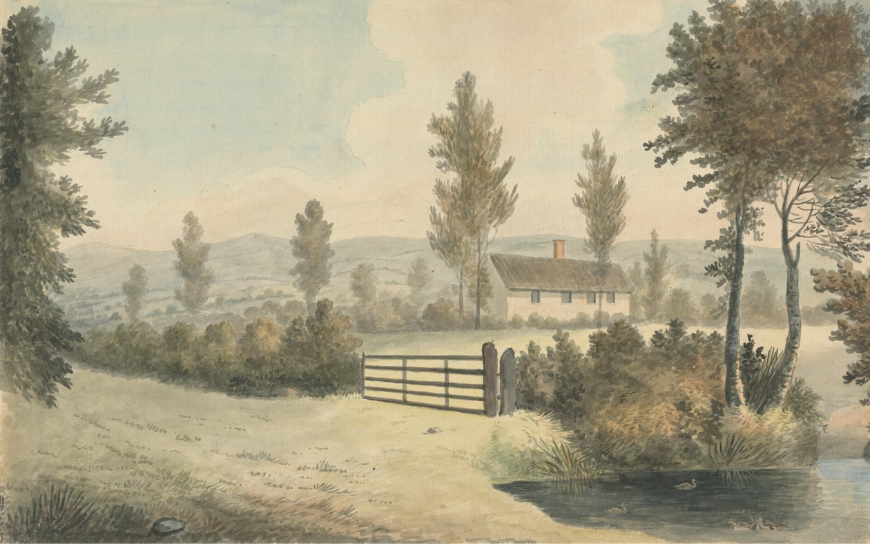 Näkymä Rymptonissa tekijältä Edward Francis Burney