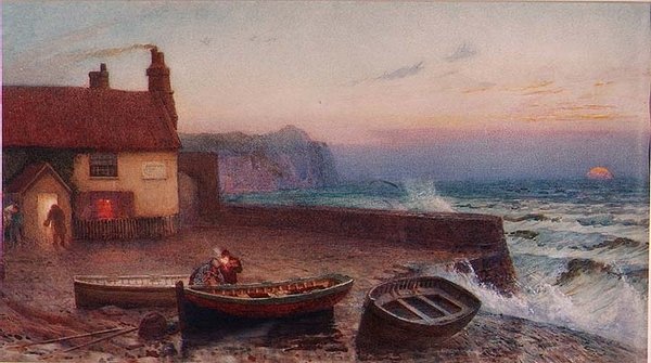 Sandsend, Whitby tekijältä Edward Frederick Brewtnall