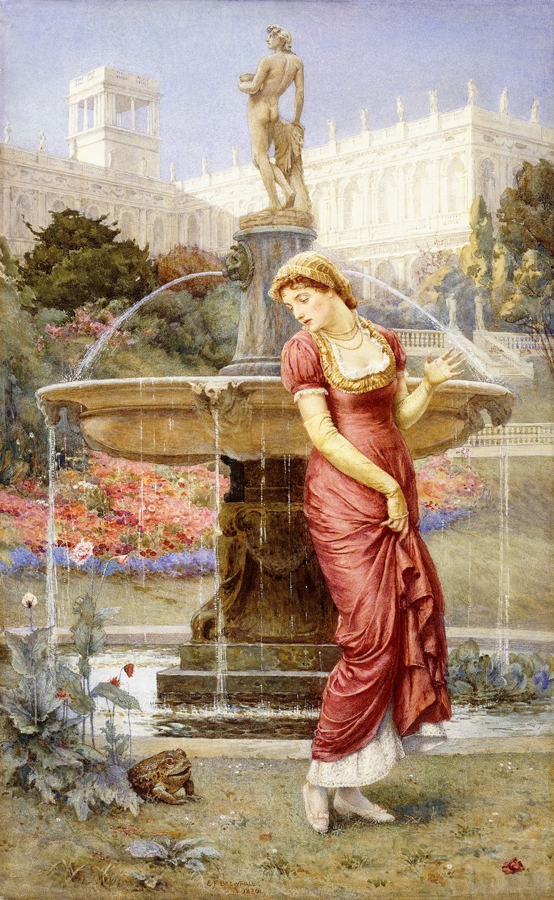 Sammakkoprinssi, 1880 tekijältä Edward Frederick Brewtnall