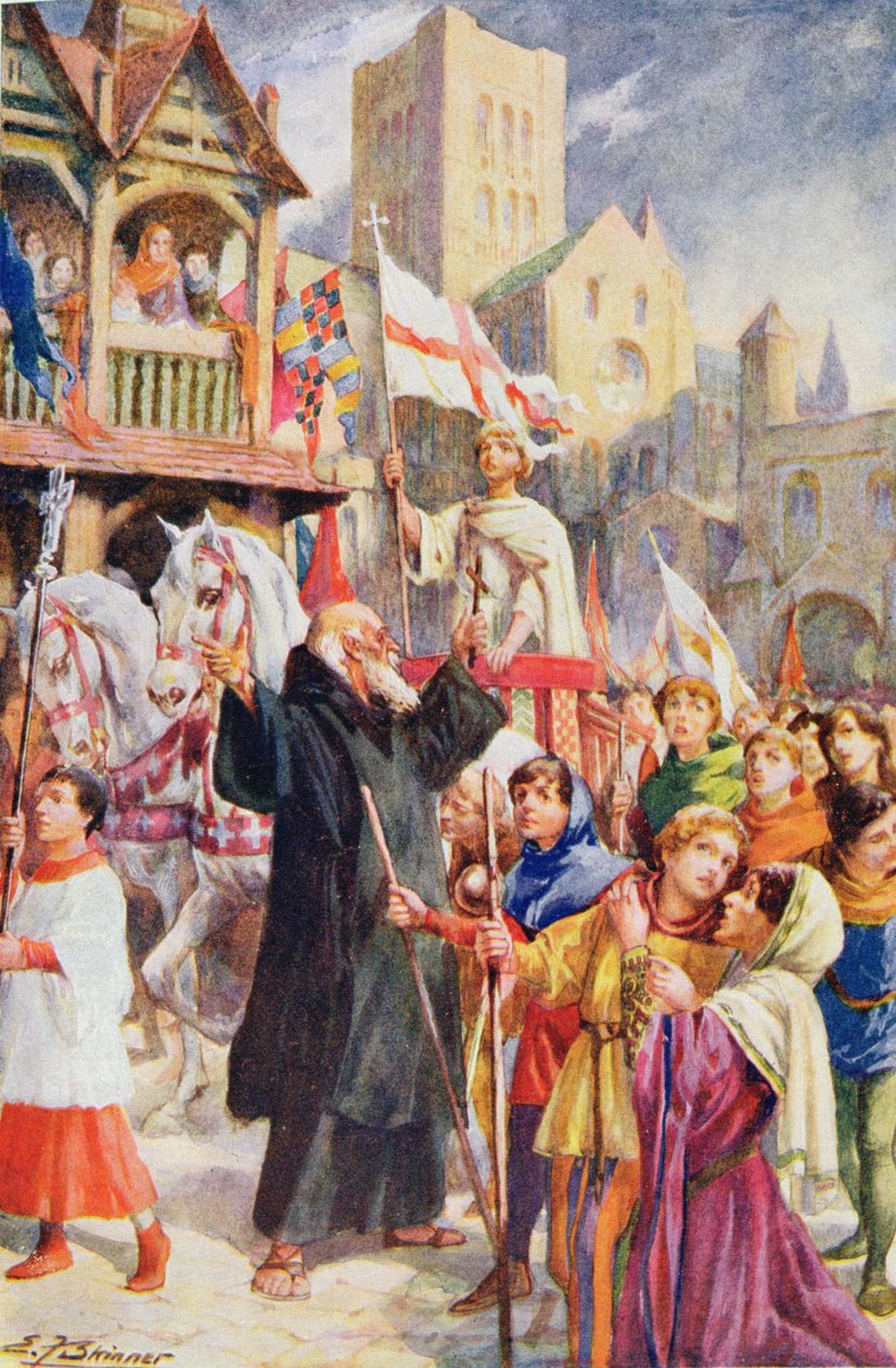 Lasten ristiretki vuonna 1212, kuvitus teoksesta 