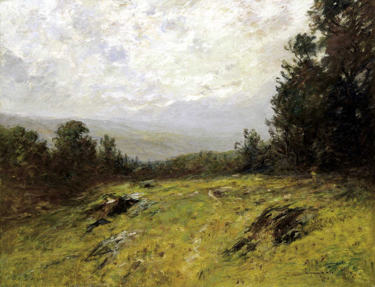 Hillside, 1908. tekijältä Edward Gay