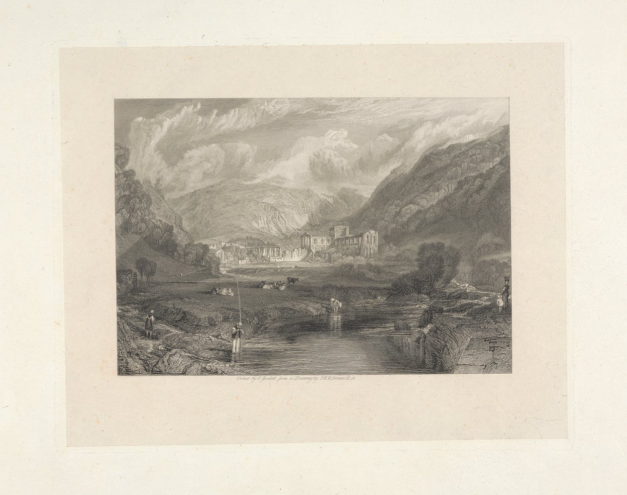 Rievaulx Abbey, Yorkshire tekijältä Edward Goodall