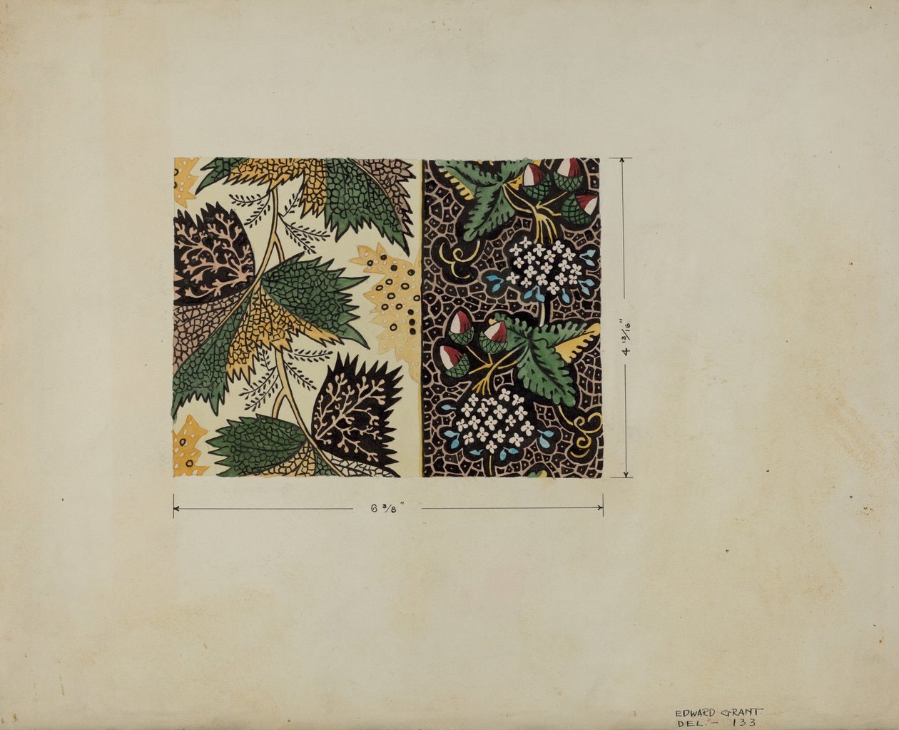 Piece of Calico, c. 1936. tekijältä Edward Grant