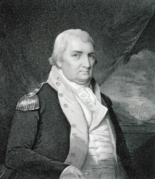 Kenraalimajuri Charles Cotesworth Pinckney (1746-1825), kaiverrus Edward Wellmore (fl.1835) tekijältä Edward Greene Malbone