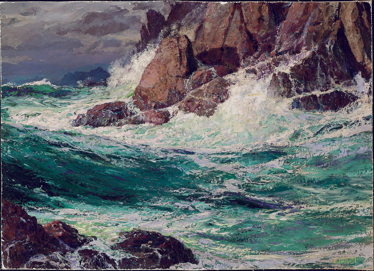 Myrskyiset meret, 1923 tekijältä Edward Henry Potthast