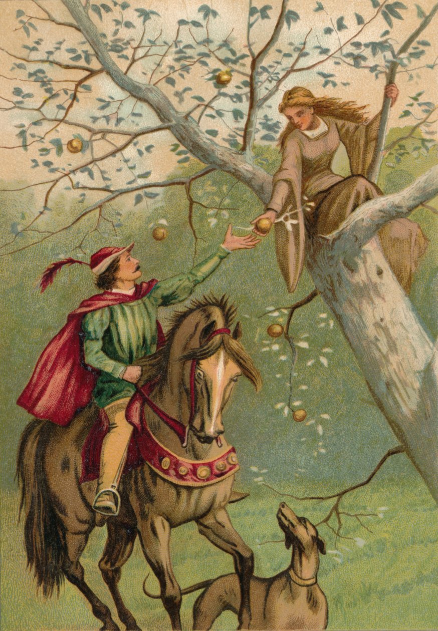 Kaksisilmäinen ja ritari, 1901 tekijältä Edward Henry Wehnert