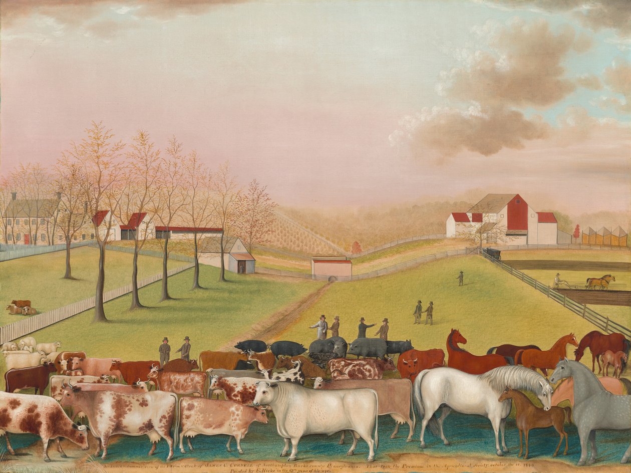Cornellin maatila, 1848. tekijältä Edward Hicks