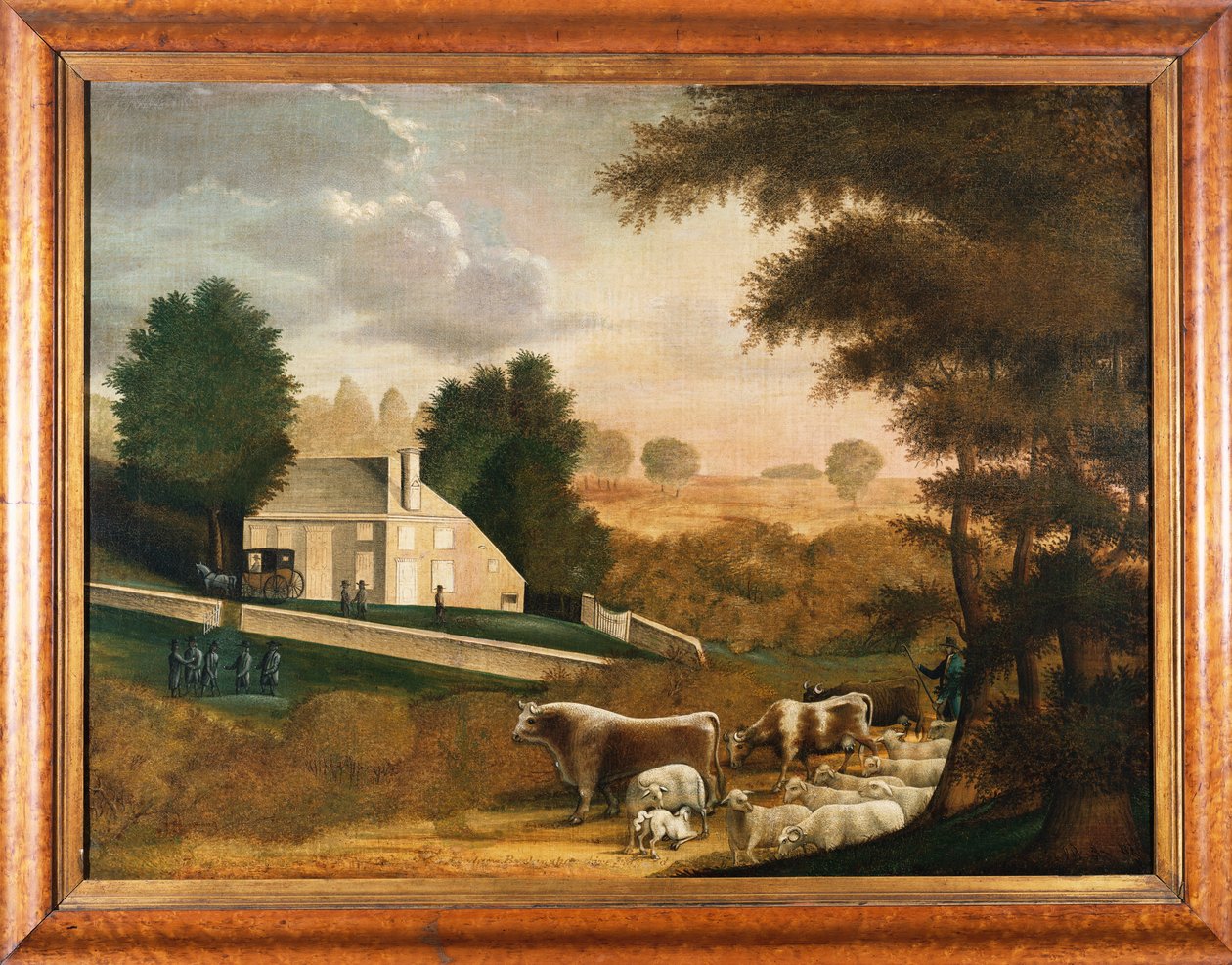 William Pennin hauta, 1848 tekijältä Edward Hicks