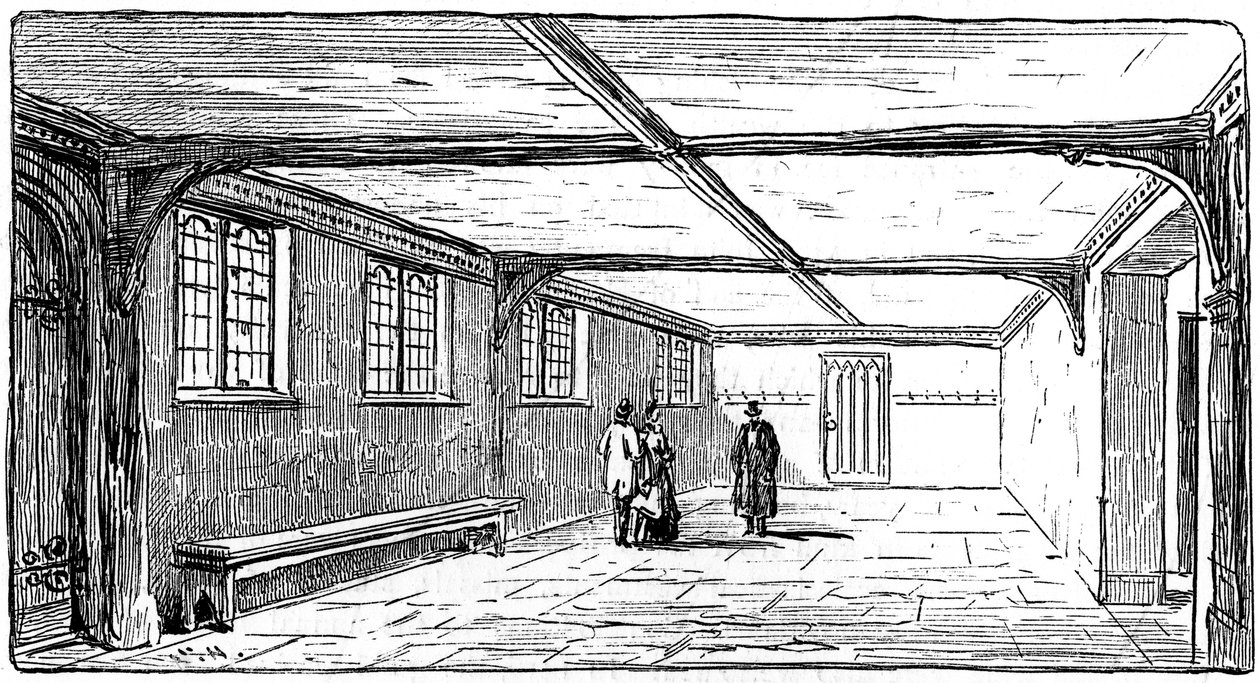 The Guildhall, Stratford-upon-Avon, Warwickshire, 1885. tekijältä Edward Hull