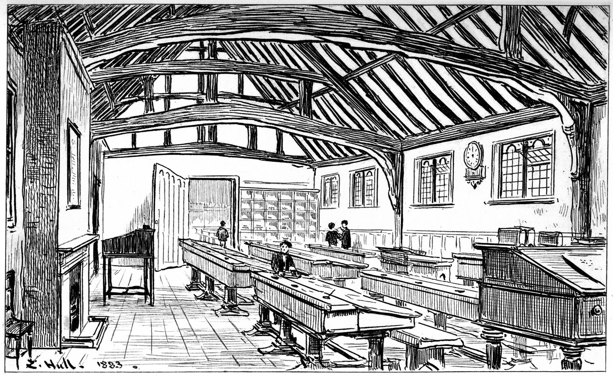 Lukio, Stratford-upon-Avon, Warwickshire, 1885. tekijältä Edward Hull