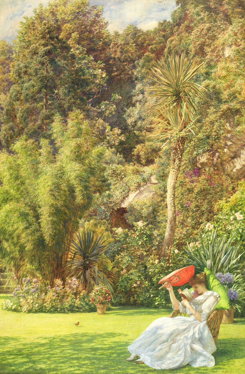 Puutarhassa tekijältä Edward John Poynter