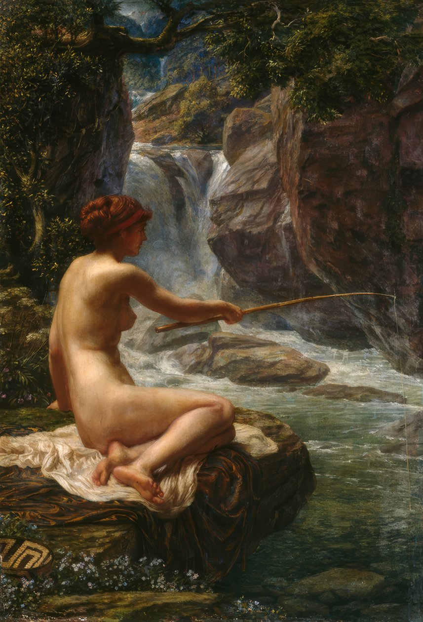 Virran nymfi tekijältä Edward John Poynter