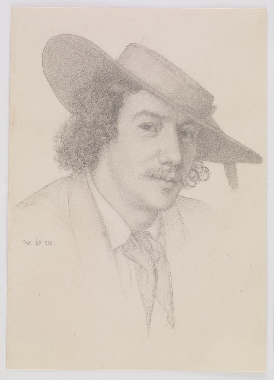 Whistlerin muotokuva, 1858. tekijältä Edward John Poynter