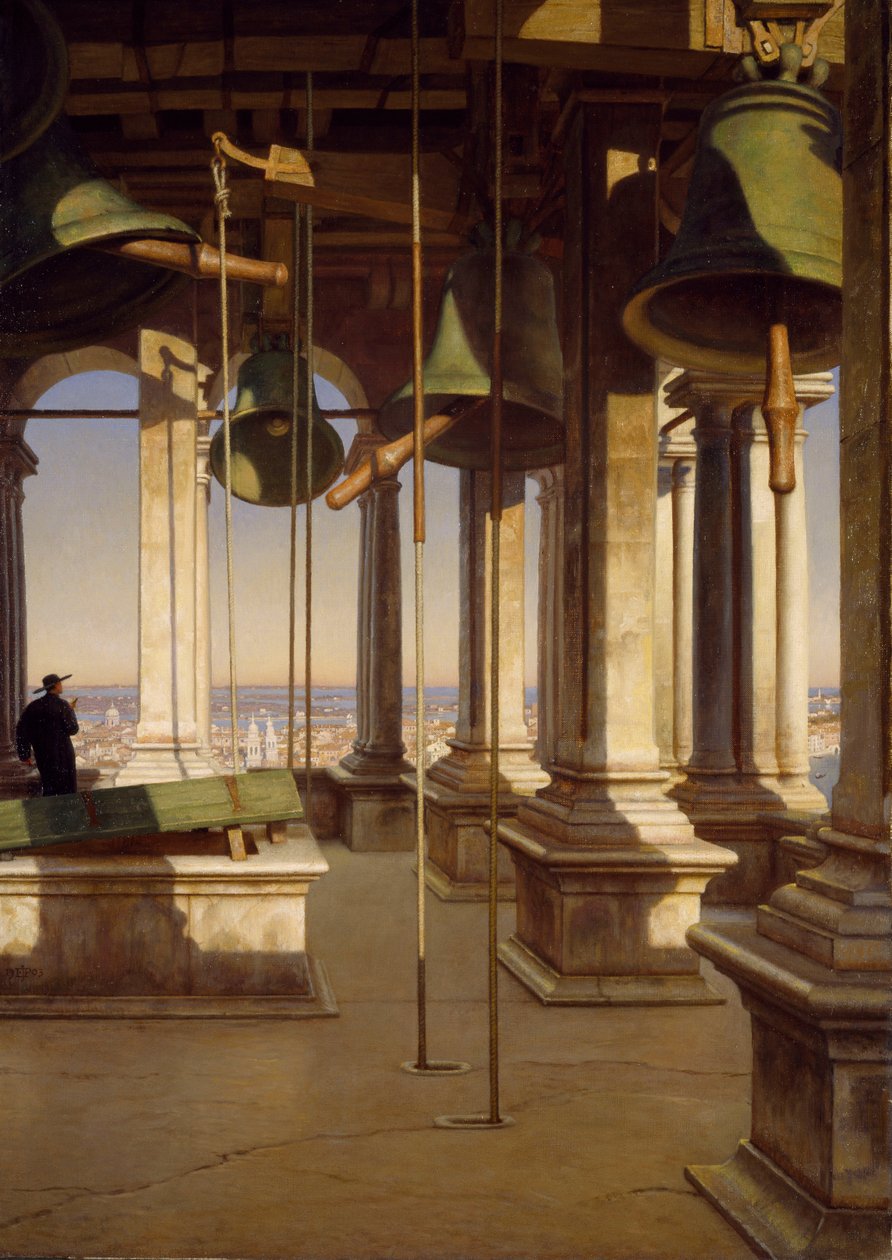 Pyhän Markuksen kellot, Venetsia, 1903 tekijältä Edward John Poynter