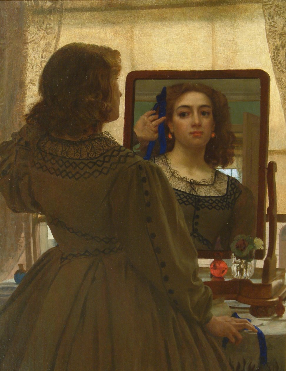 Sinisten nauhojen nippu, 1862 tekijältä Edward John Poynter