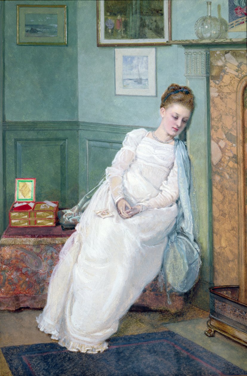 Huonekalut ja erilaiset esineet 1100- ja 1300-luvuilta tekijältä Edward Killingworth Johnson