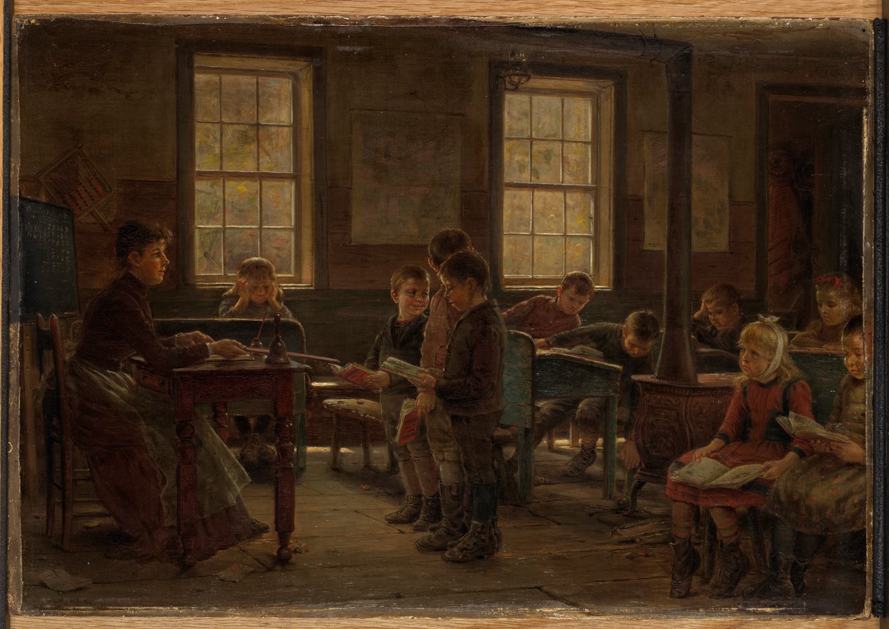 Una escola rural finlandesa tekijältä Edward Lamson Henry