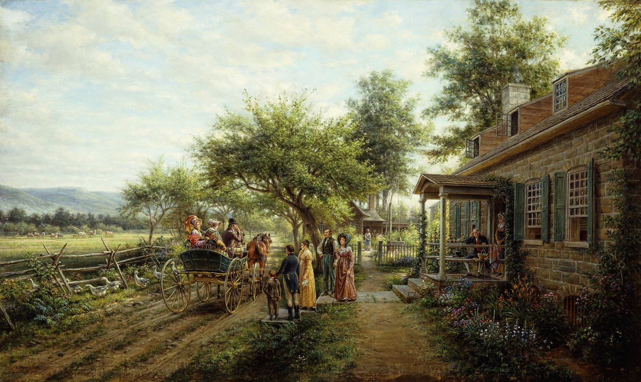Uutisia vuoden 1812 sodasta, 1913 tekijältä Edward Lamson Henry