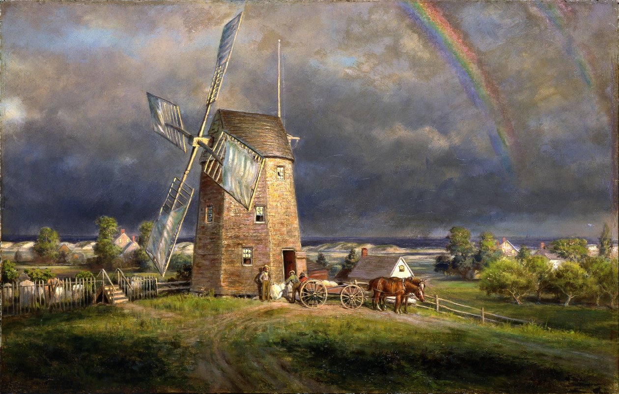 Old Hook Mill, Easthampton tekijältä Edward Lamson Henry