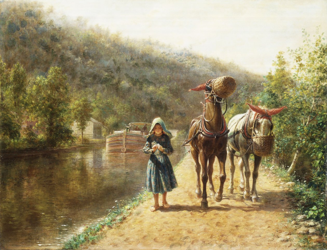 Hinausradalla, tekijältä Edward Lamson Henry