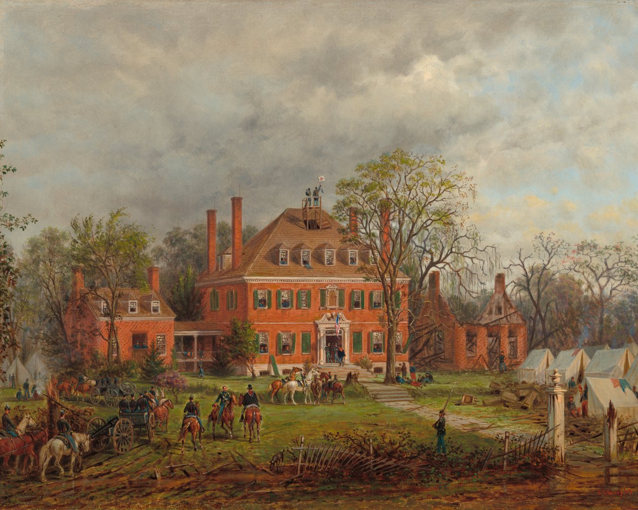 Vanha Westover House tekijältä Edward Lamson Henry