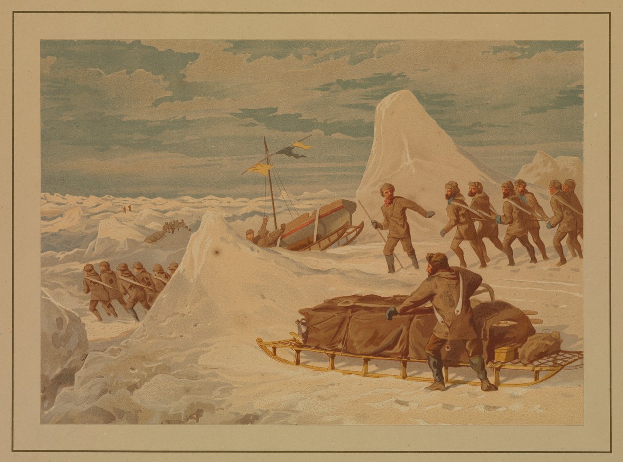 Polar-luonnoksia. Pohjoisen marssilla, 8. huhtikuuta tekijältä Edward Lawton Moss