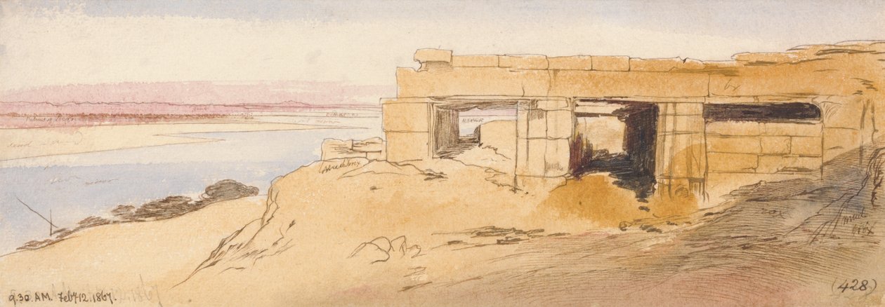 Amada, kello 9.30, 12. helmikuuta 1867. tekijältä Edward Lear