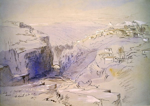Baia, Zagora, Albania tekijältä Edward Lear