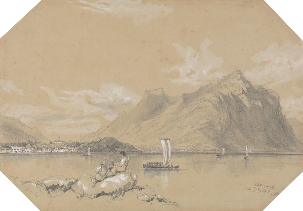Balgrate. 14. lokakuuta. 1837 tekijältä Edward Lear