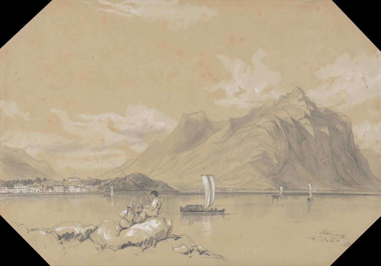Balgrate. 14. Lokakuu. 1837 tekijältä Edward Lear