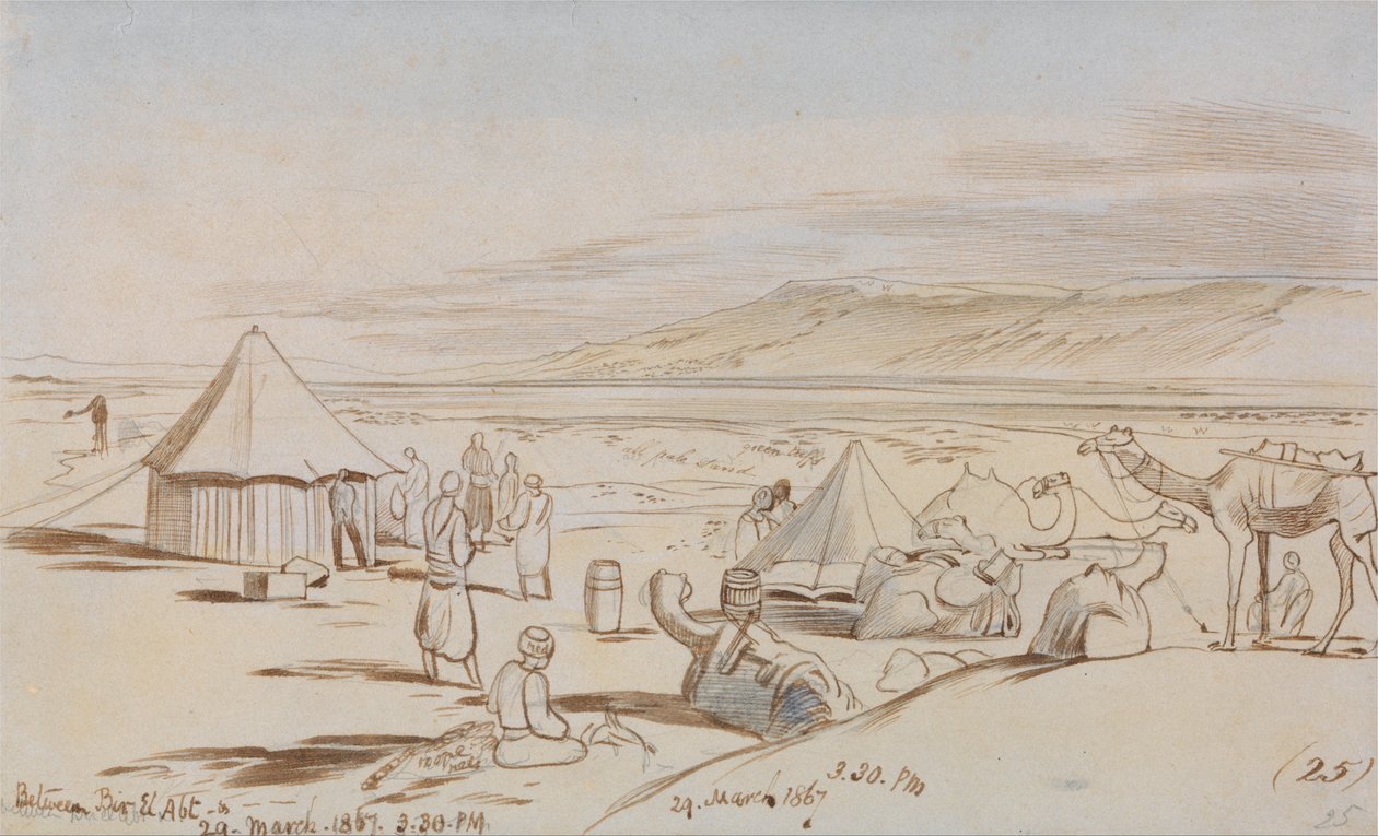 Bir El Abtin ja Bir El Abtin välillä tekijältä Edward Lear