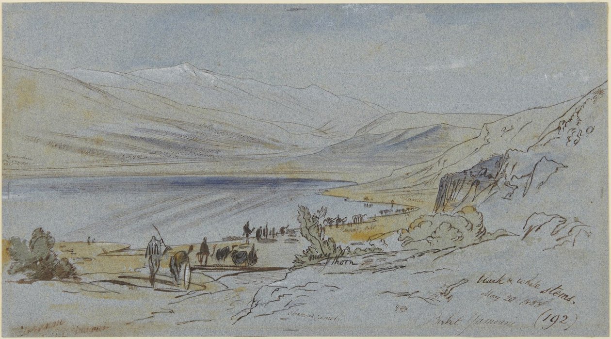 Birket el Yamouni tekijältä Edward Lear