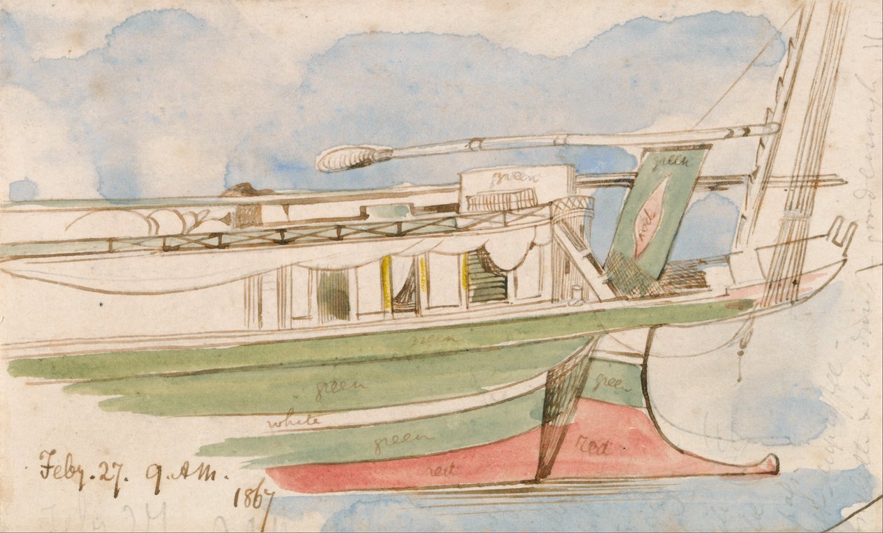 Vene Niilillä tekijältä Edward Lear