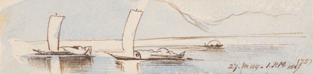 Veneet, klo 13.00, 27. toukokuuta 1867 (175) tekijältä Edward Lear