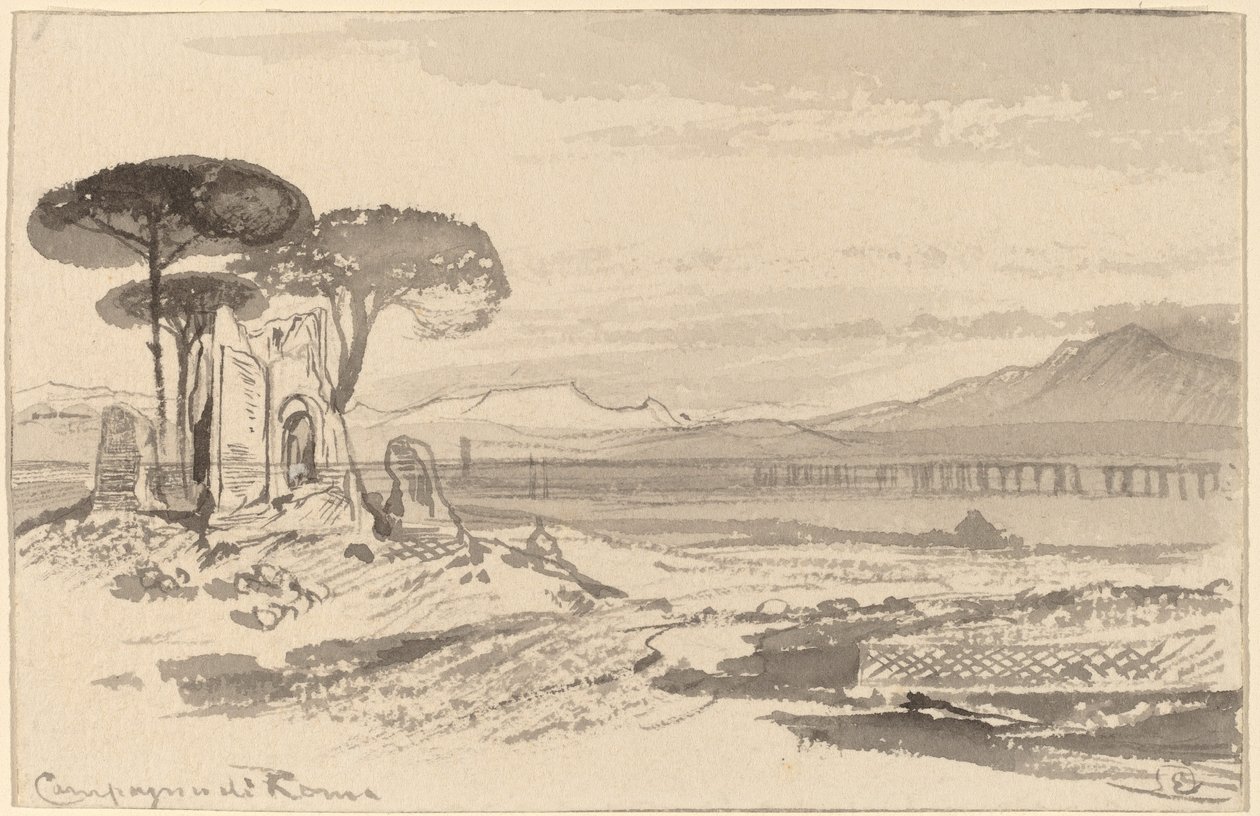 Rooman maaseutu tekijältä Edward Lear